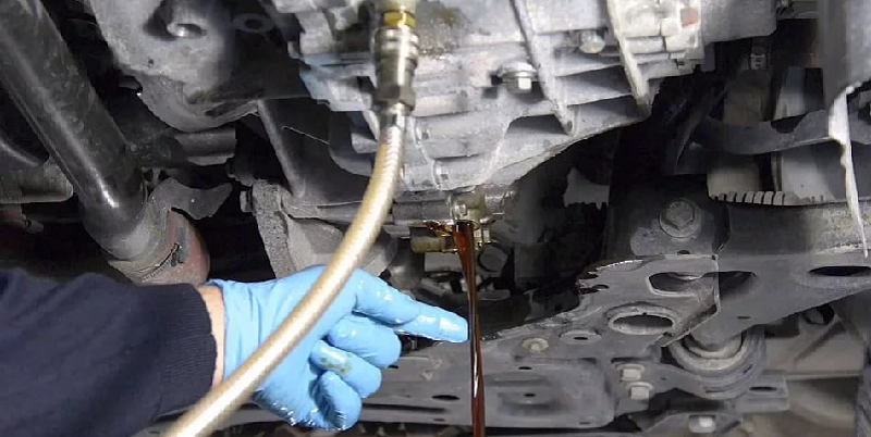 замена трансмиссионного масла